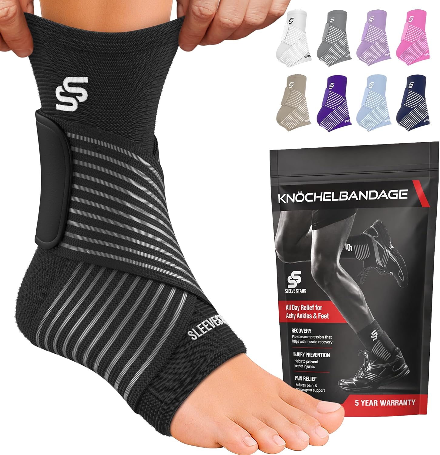Sleeve Stars Ankle Brace